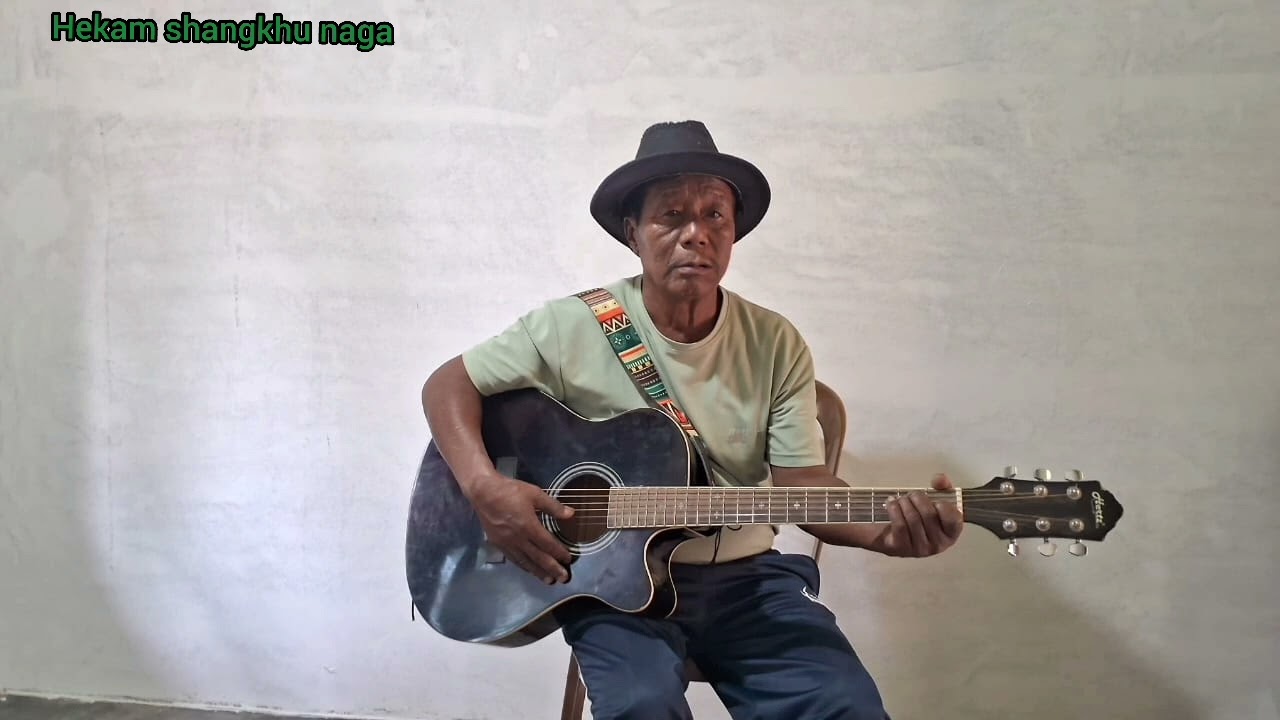 Khristain meng yang a ngoh pu nye ha lan/local singer Mr,Heleih konyak