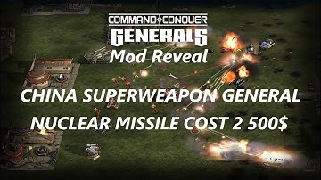 CHINA SWG VS 7 Laser generals Command & Conquer TM Generals Zero Hour