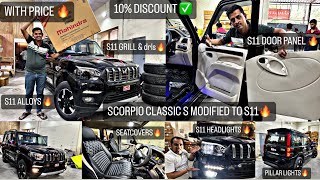 SCORPIO CLASSIC MODIFIED BASE TO TOP ✅ SCORPIO CLASSIC S MODIFIED TO S11✅ WITH PRICE✅