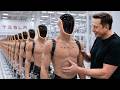 Elon Musk Revealed Tesla’s Largest Factory of Ultra-Realistic Optimus Robots