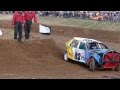 Stockcars de potiers 1 tonneaux  le 6 septembre 2015