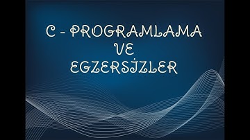 24-C Programlama Alıştırmaları-24 (Diziyi Tersten yazdırma)