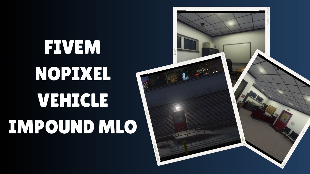 Transform Your FiveM Server with the NoPixel Vehicle Impound MLO!