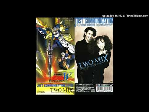 TWO MIX Just Communication Mobile Suit Gundam W Opening Theme 1 Full