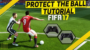 FIFA 17 ATTACKING TECHNIQUES TUTORIAL - HOW TO SCORE EASY GOALS WITH THE NEW SHIELDING TRICK