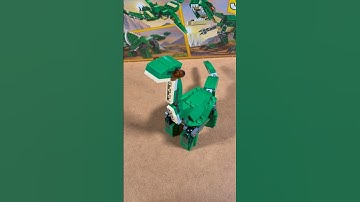 LEGO 3in1 Mighty Dinosaurs set! 4th build - brachiosaurus #lego #legosets #legobuilds #lego3in1