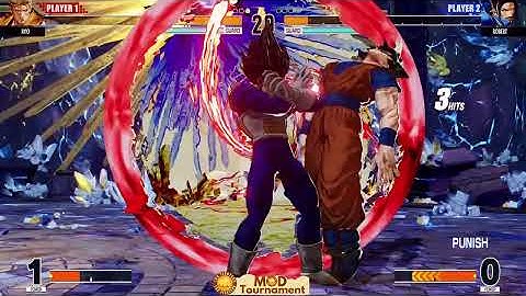 👊 Goku Vs Vegeta 👊 King of Fighters XV Mod Tournament - Round of 16