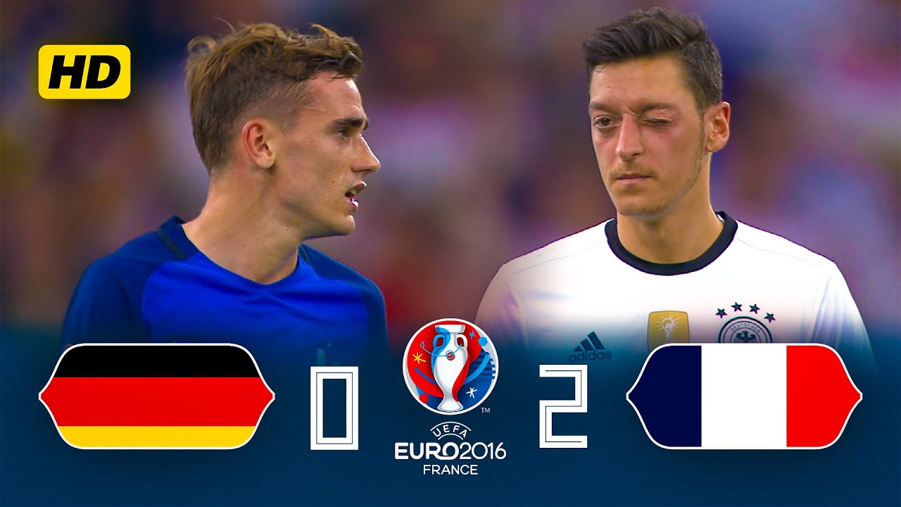 من الذاكرة :فرنسا X ألمانيا /الدور نصف النهائى /يورو 2016/تعليق رؤوف خليف