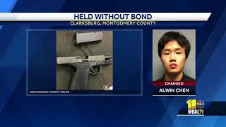Student held without bond in school weapons incident
