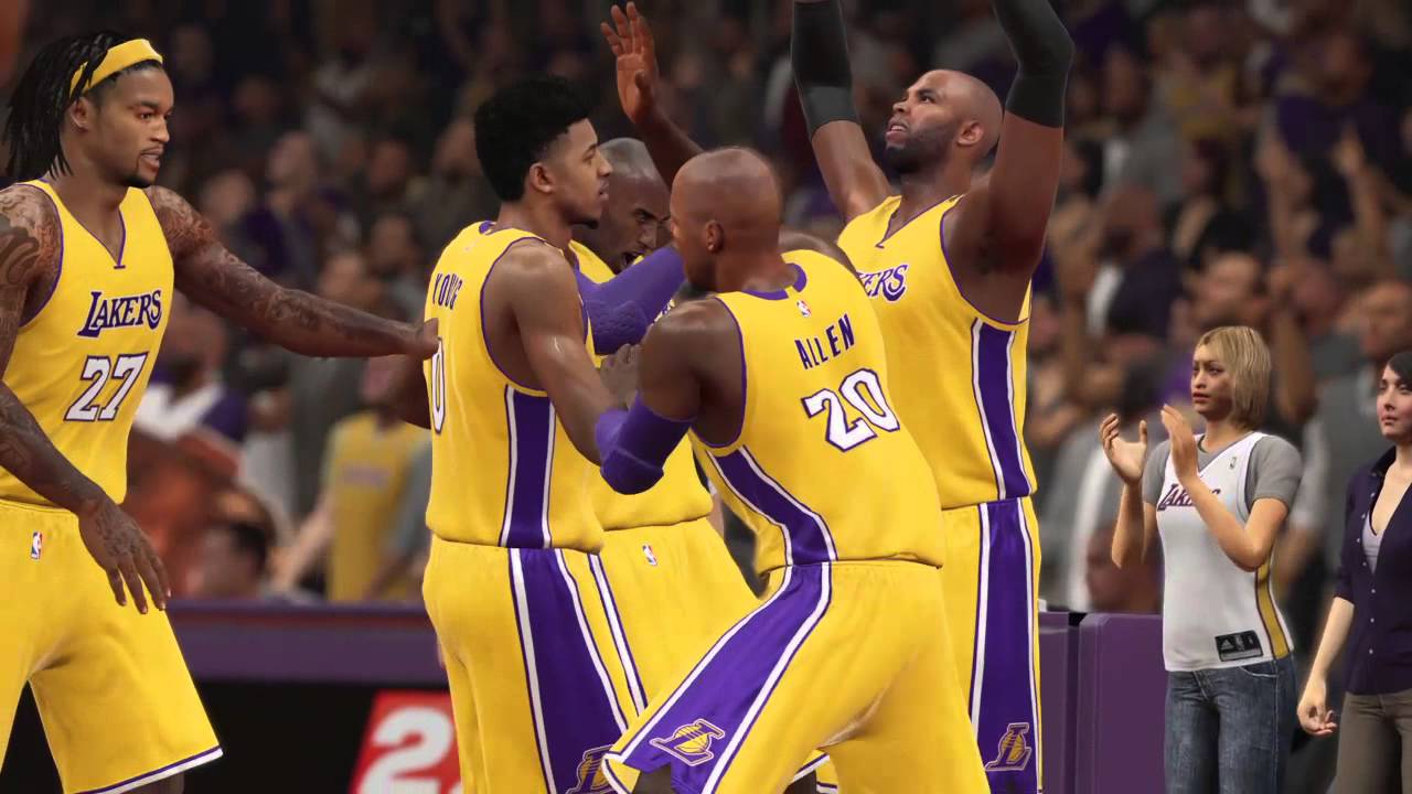 NBA 2K15 - Kobe Bryant Game Winner - YouTube