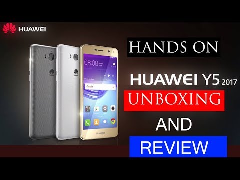 Huawei Y5 2017 Unboxing & Review!
