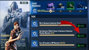 Call of duty Use Operator Skills 5 times in Hardcore Collection Playlist Matches