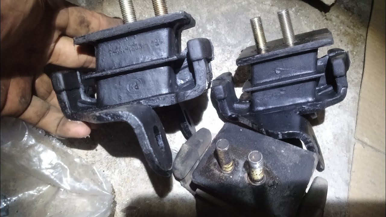 coba Mengganti engine mounting/pangkon mesin panther 25 sendiri pakai alat seadanya lengkap+detail.