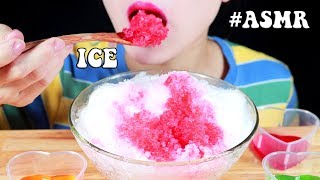 ASMR Ăn Siro Đá Bào | ICE SNOW with Colorful 3 Syrup (Strawberries, Green tea, Oranges) | Miss Pham