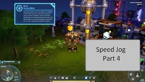 Dyson Sphere Program Speed Jog Part 4:  Structure Matrix