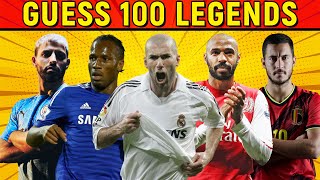 Guess 100 Legendary Football Players | ULTIMATE FAST CHALLENGE