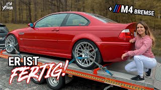 Er ist Fertig! 😍 | M4 Bremse auf E46 | BMW E46 M3 | Lisa Yasmin