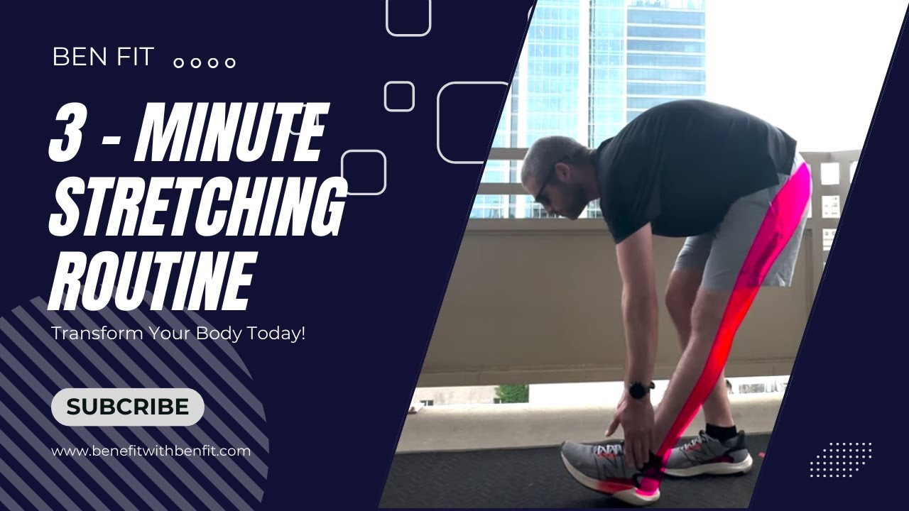 Three Minute Stretch Routine To Save Your Hamstrings - YouTube