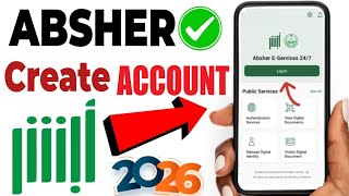 Absher account registration | create abser account | make absher app | abser account login 2026 screenshot 2