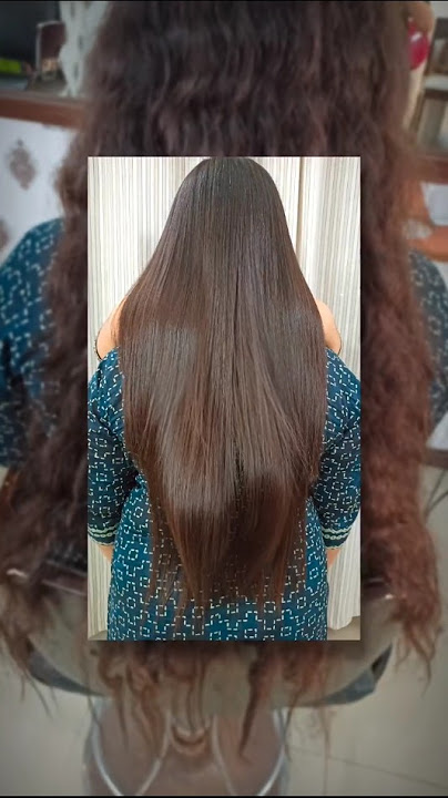 HAIR TRANSFORMATION FROM FRIZZY DEMAGE TO SILKY SOFT HAIR ♥️🍀 YouTube channel ( NEELHAIRCOLOURIST )