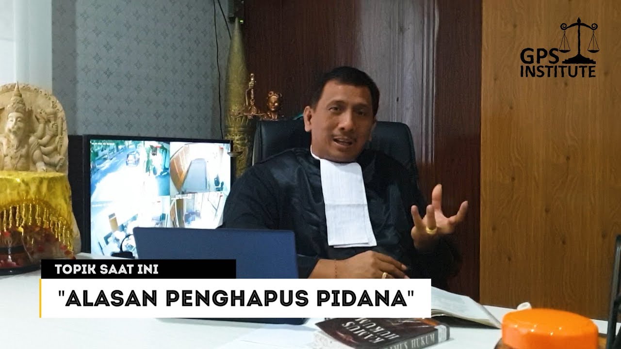 ALASAN PENGHAPUS PIDANA