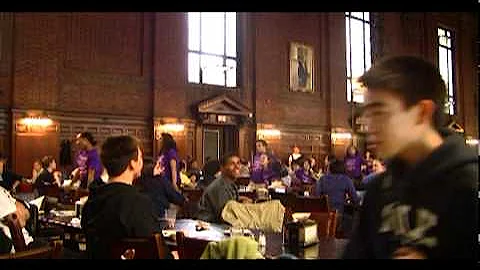 Yale Relay For Life Flash Mob in Commons