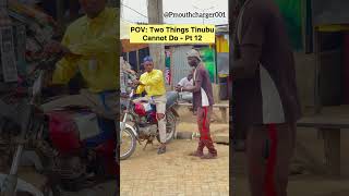 Two Things President Tinubu Cannot Do ! Check this out ⬇️ #funny #shorts #shortsfeed #shortsyoutube