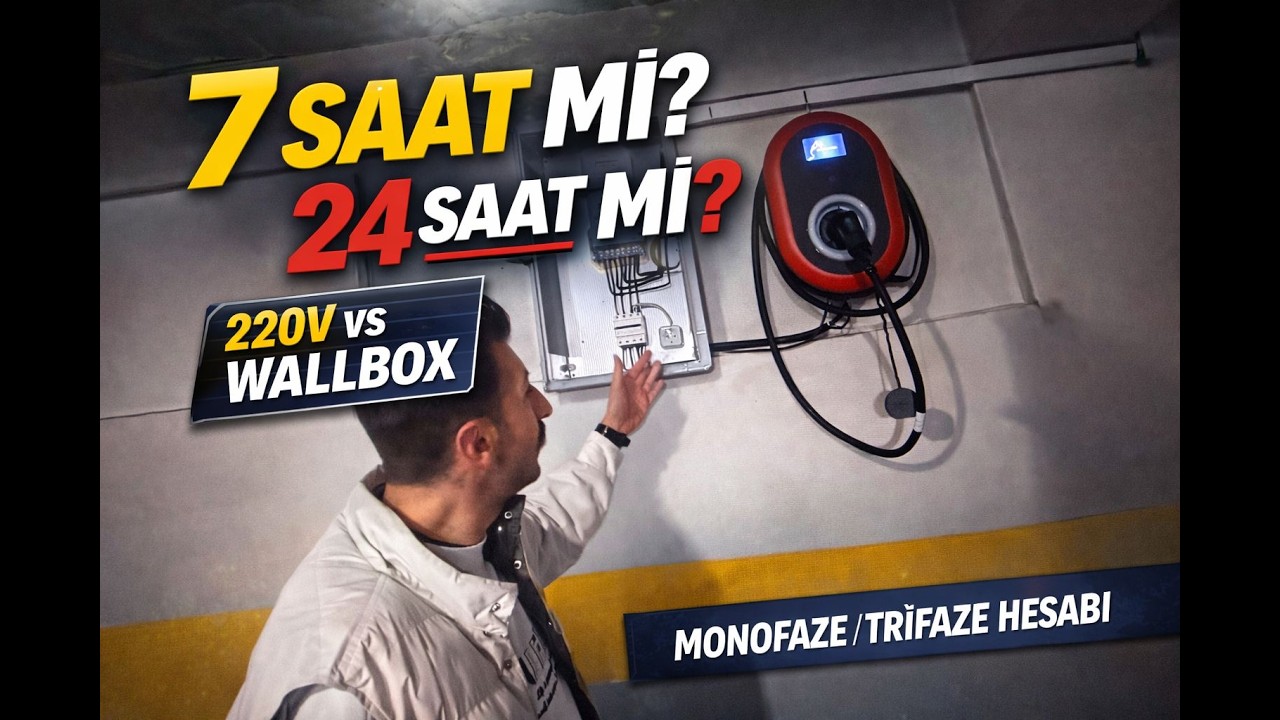 Elektrikli Araç Evde Nasıl Şarj Edilir? l Şarj İstasyonu Kurulum Süreci? l Wallbox Şart mı?