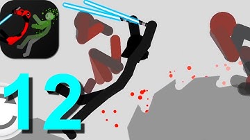 Stickman Backflip Killer 3 Darth Vader All Levels Walkthrough Part 12 / Android Gameplay HD