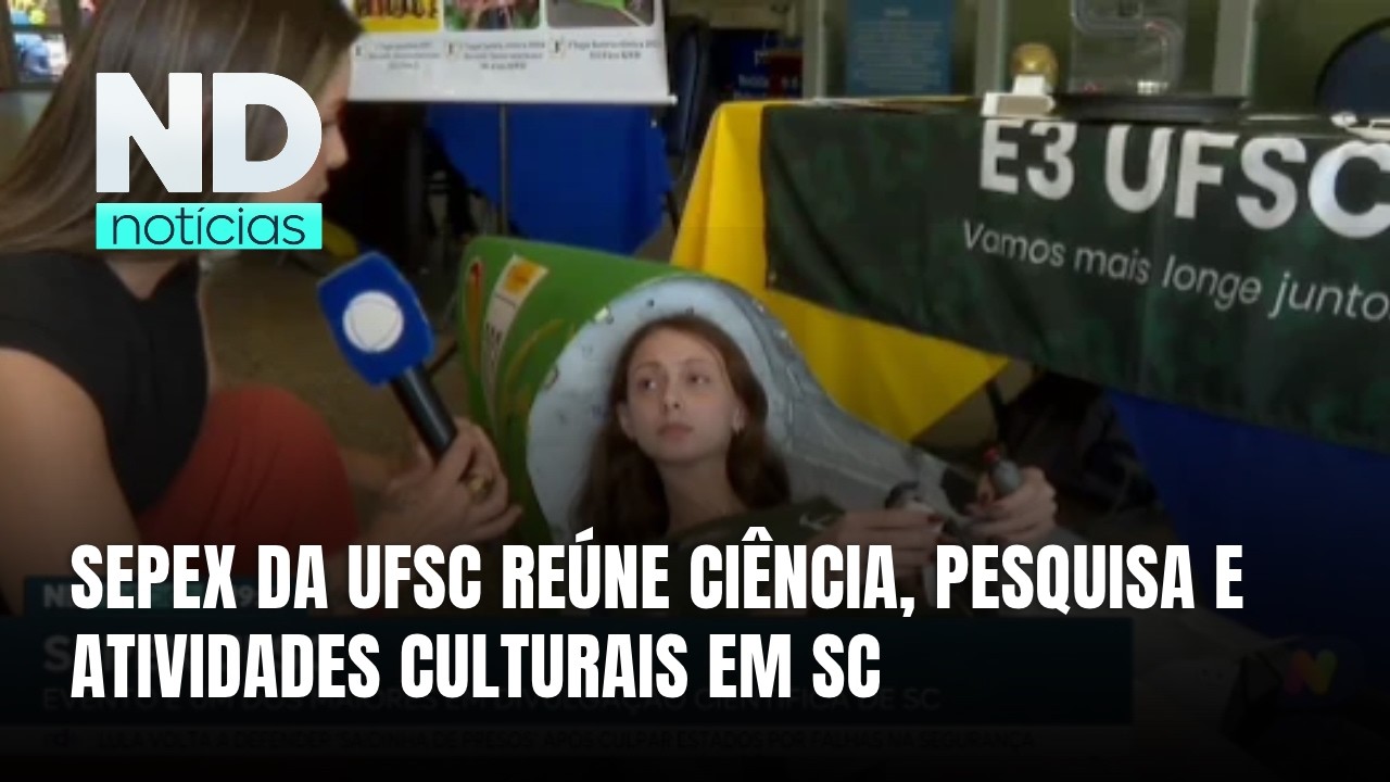 Semana de Ciência da UFSC reúne estudantes e pesquisadores em Florianópolis