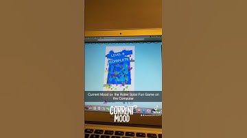 Current Mood on the Roller Splat Game on the Computer