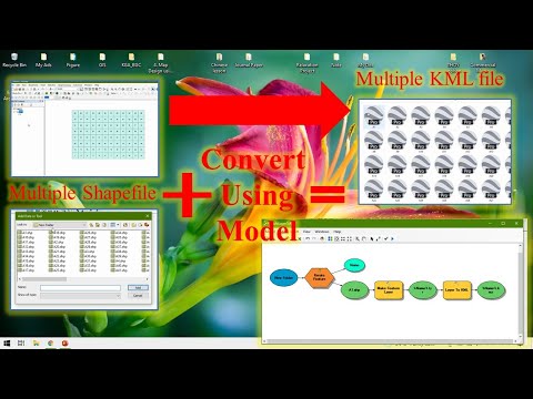 Convert multiple shapefiles into Kml file in just one click - [Khmer GIS Academy]