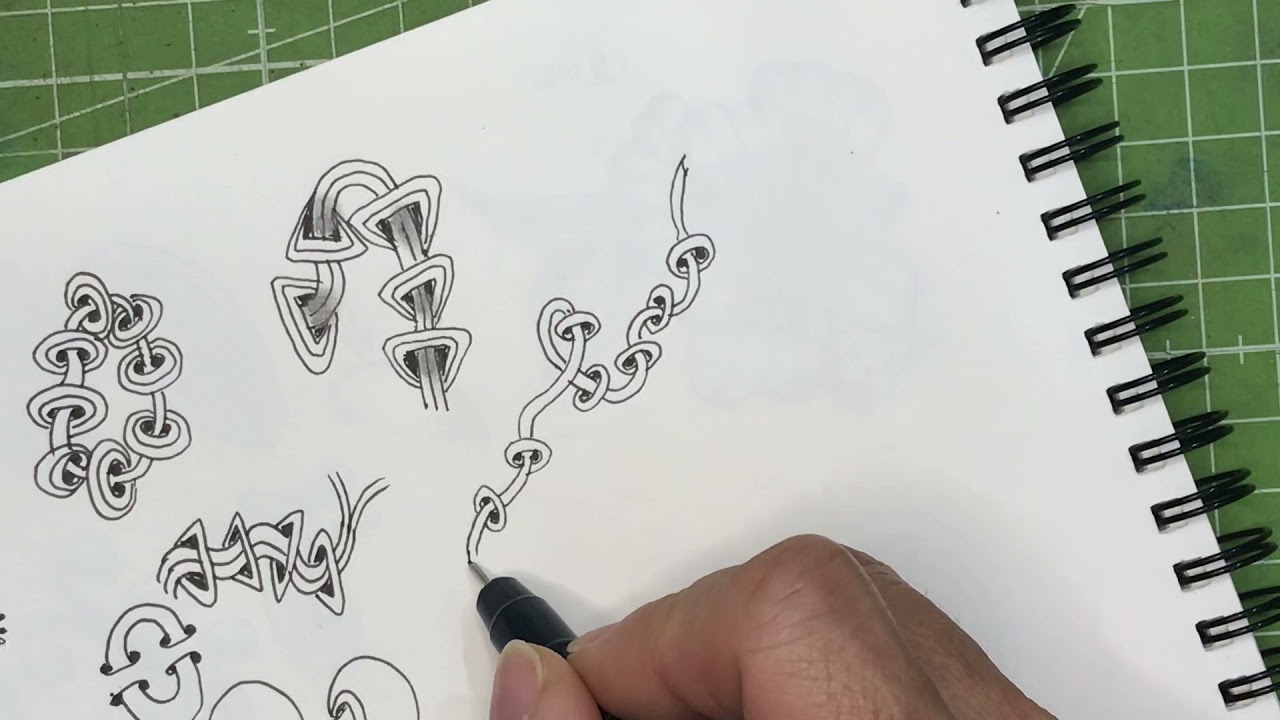 舒心分享禪繞畫6