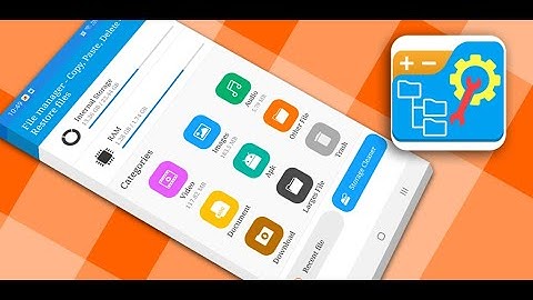 File Manager - Copy, Paste, Delete & Restore files