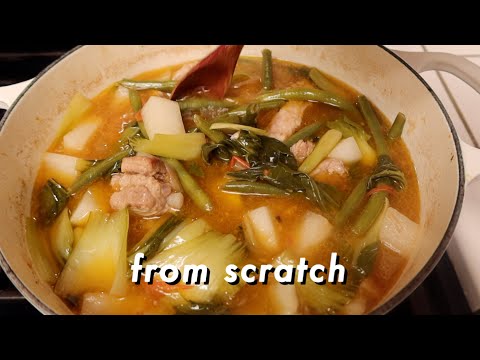 Sinigang From Scratch | A Simple Day of Cooking