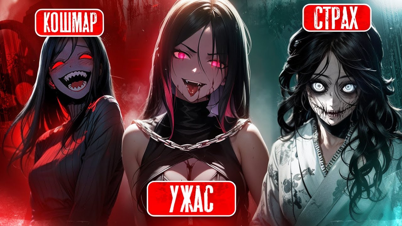 ВСЕ АНИМЕ в жанре УЖАСЫ и ХОРРОР - YouTube