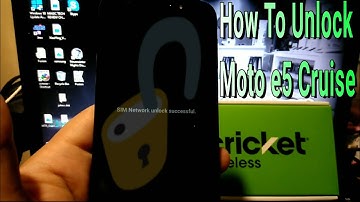 How To Unlock Moto e5 Cruise For Any GSM Carrier 🔓