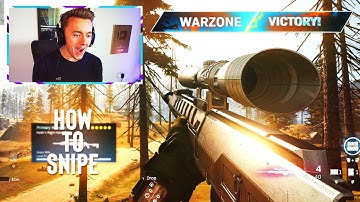 HOW TO SNIPE in COD WARZONE.. (best tips & tricks)