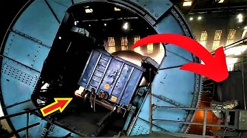 This is how coal is unloaded from wagon - Tippler Operation - Indian Railways
