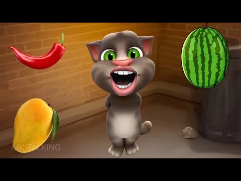 mirchi colour funny talking Tom comedy video MK TALKING
