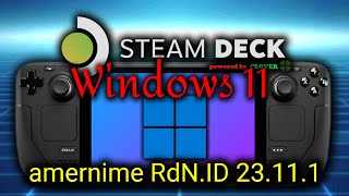 Steam Deck LCD - Windows11 AMD-ID 23.11.1 Driver Step by Step Install Guide | Steam Deck Handheld PC screenshot 4