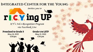 ICY Preschool to Grade 3 Recognition 2022