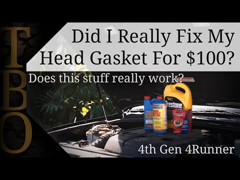 How to fix your Head Gasket for $100 with Blue Devil Head Gasket Sealer!