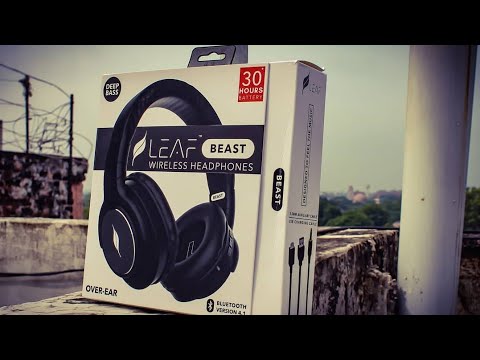 leaf beast wireless bluetooth headphones review