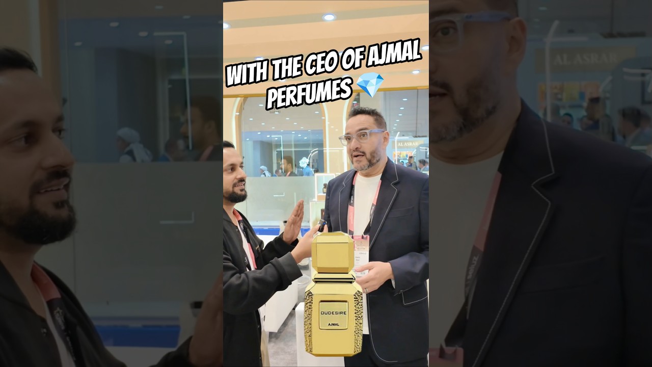 Meeting Ajmal Perfumes CEO — His Favorite Hindi Oud & Signature Fragrance Secrets!