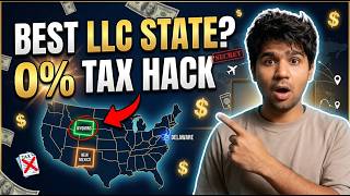 Best LLC for Digital Nomads in 2026 | Wyoming vs Delaware vs New Mexico (0% Tax Strategy)