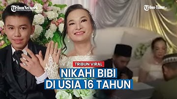 Viral Remaja 16 Tahun Nikahi Bibinya Mariana 41 Tahun di Sambas, "Nikah Karena Niat Hidup Bersama"