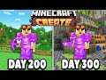 I survived 300 days with the create mod in hardcore minecraft