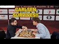 The Unbelievable Escape by Magnus Carlsen vs MVL