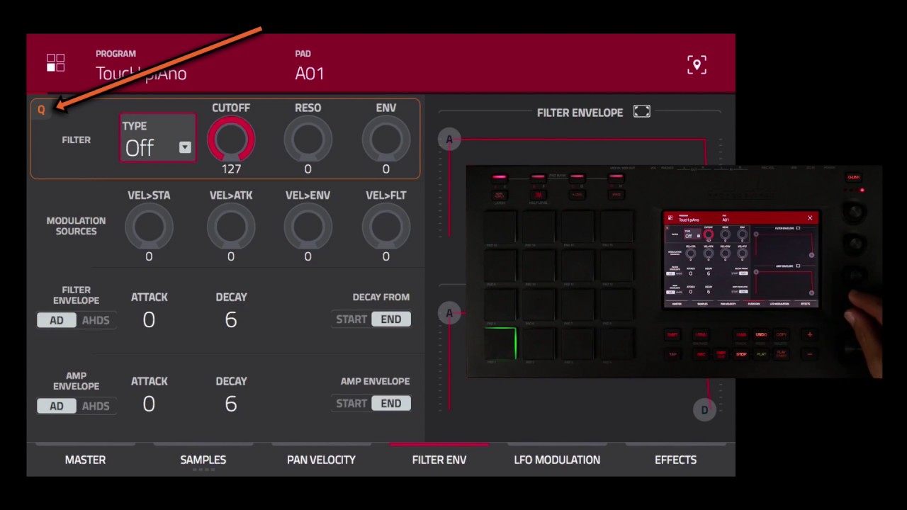Tuto video 10 AKAI MPC TOUCH sur les bases partie 6 - YouTube